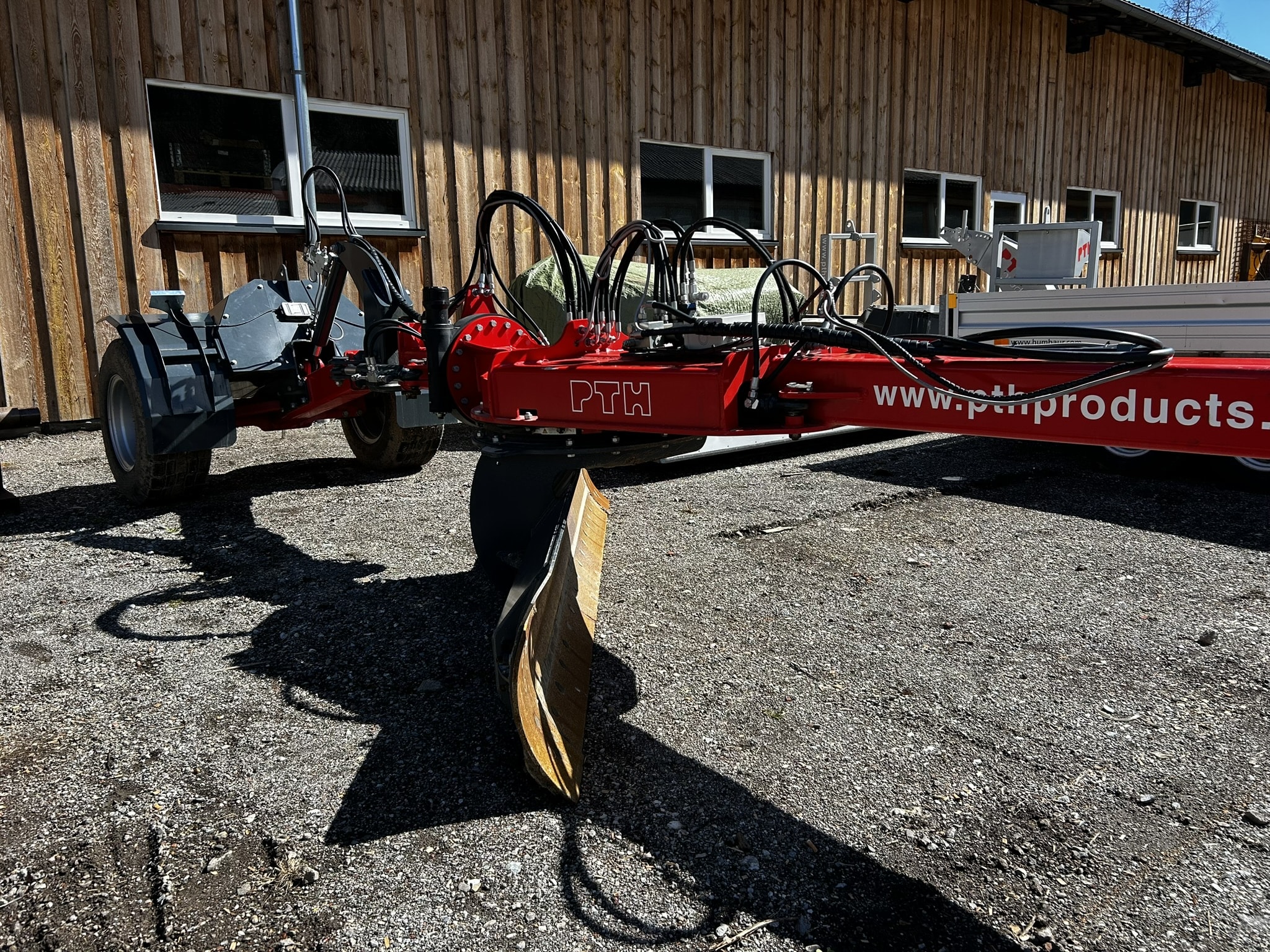 Gebrauchtmaschine PTH Grader Heck Vorführmaschine Vorführer used machine