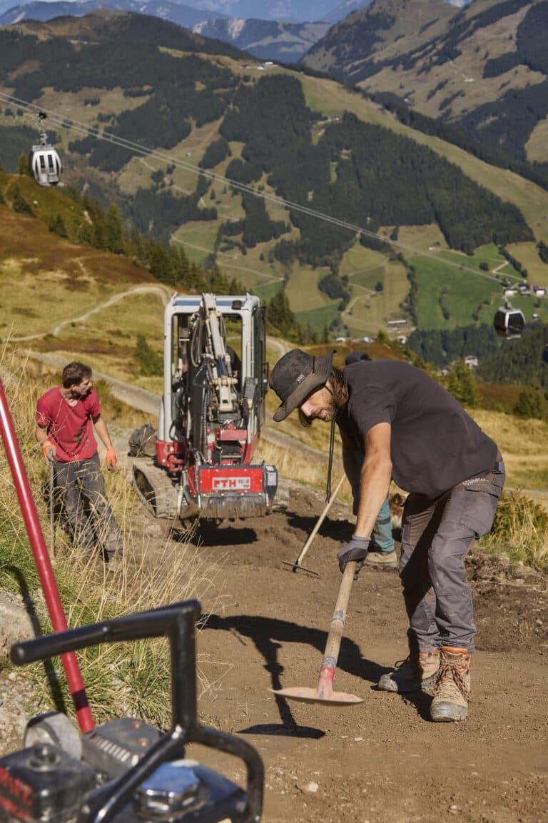 Trailbau Trailsanierung Trail Maintenance Trail Building
