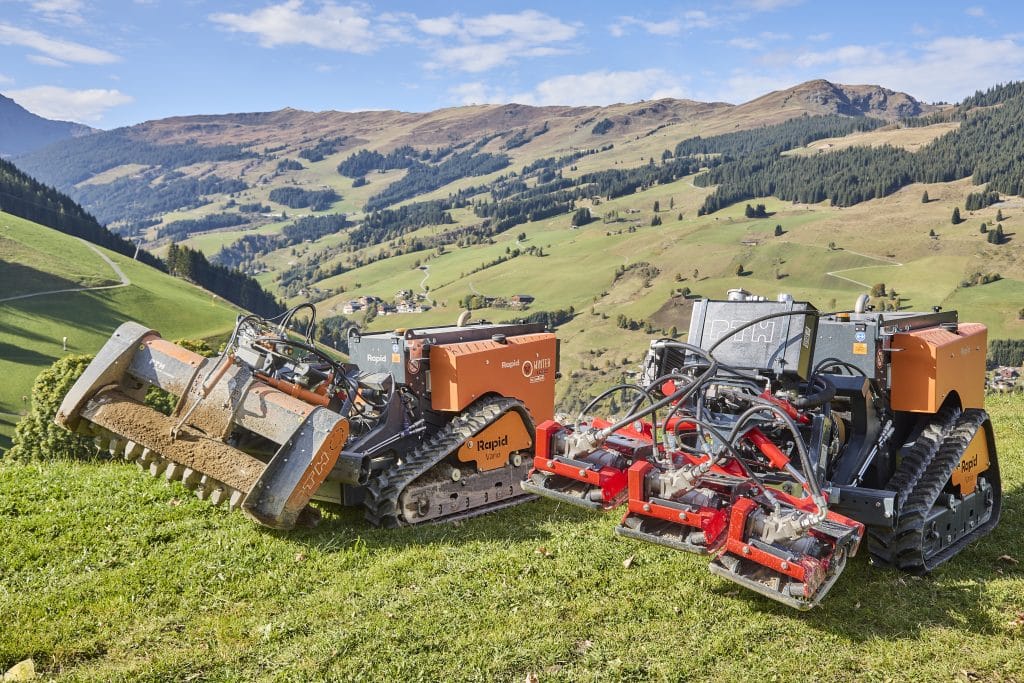 PTH MicroCrusher Trail and PTH Compactor Trail the powerful duo for trail building