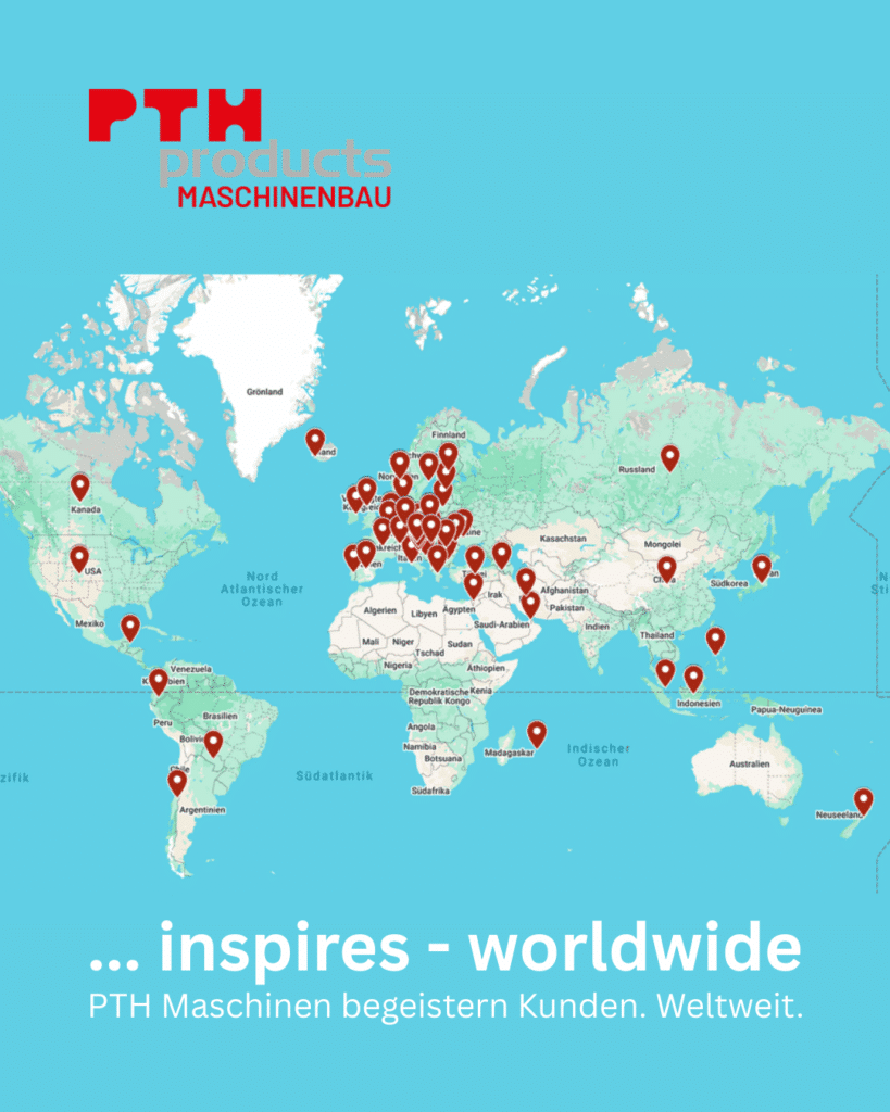 PTH Maschinen weltweit