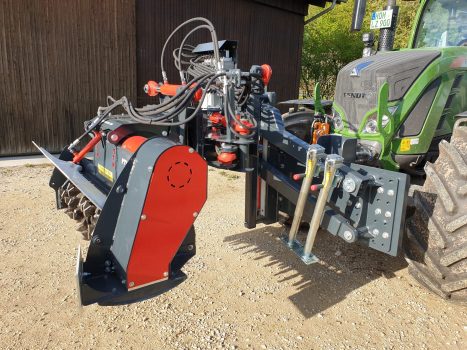 PTH Bankettfräse Bankettmulcher auf Fendt Traktor Hydraulische Steuerung Verge Cutter