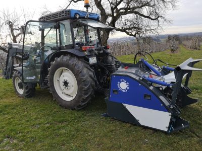PTH EcoCrusher dans le secteur de l'aménagement paysager et de la viticulture